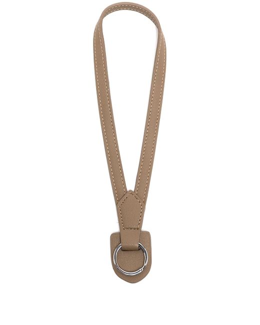 Wtaps faux leather keyring strap