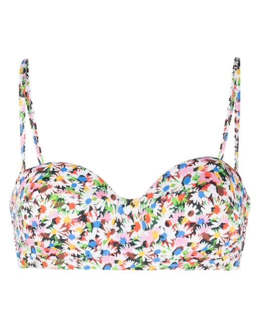 PS Paul Smith floral-print underwired bikini top