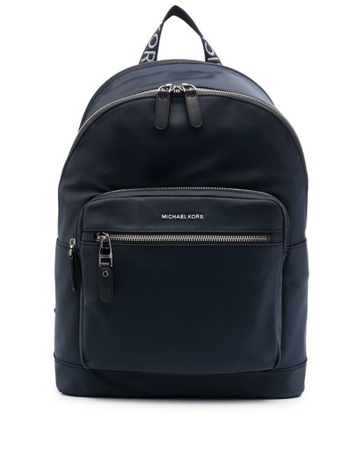 Michael Kors Collection logo-embossed zipped backpack