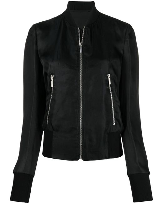 Sapio zipped fitted bomber jacket