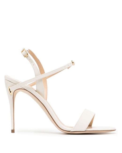 Jennifer Chamandi Tommaso 105mm heeled sandals