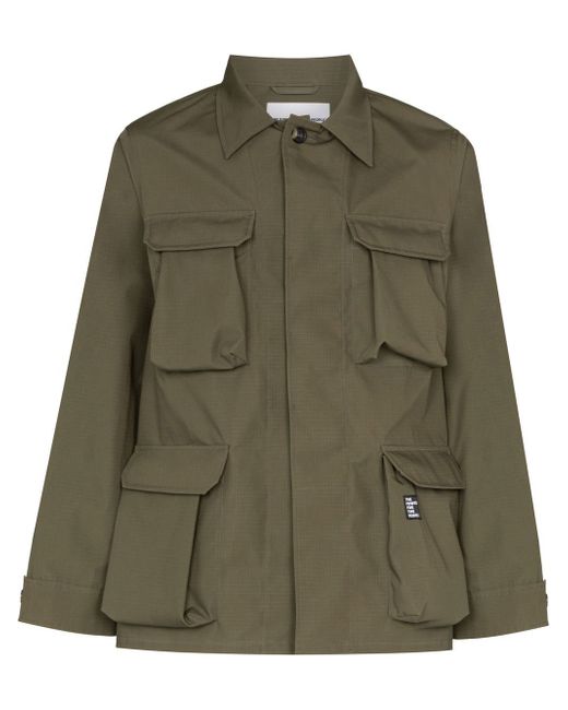 The Power for the People Gil military multi-pocket jacket
