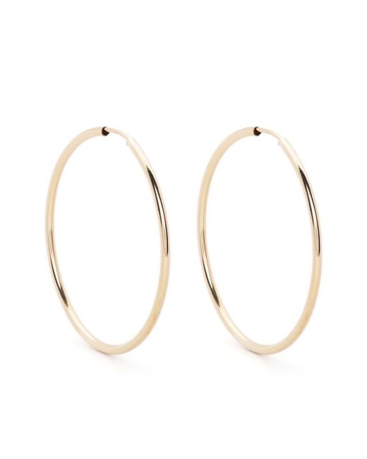 Ursa 25mm infinity hoop earrings