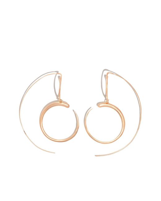 Khiry Nandi hoop earrings