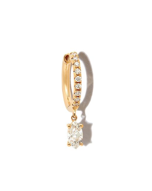Anita Ko 18kt yellow diamond hoop earring