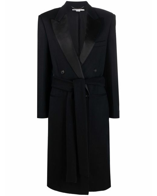 Stella McCartney double-breasted belted coat