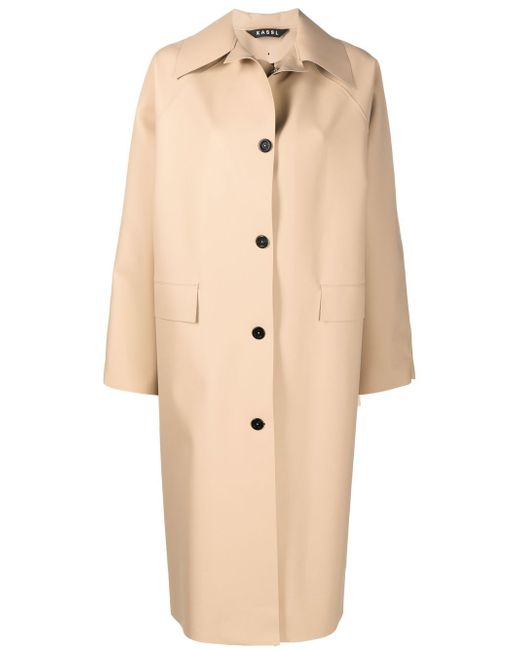 Kassl Editions single-breasted button coat
