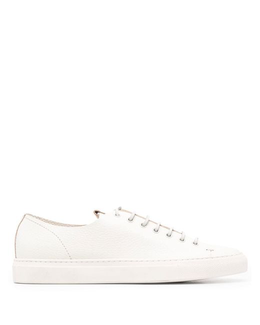 Buttero® lace-up leather trainers