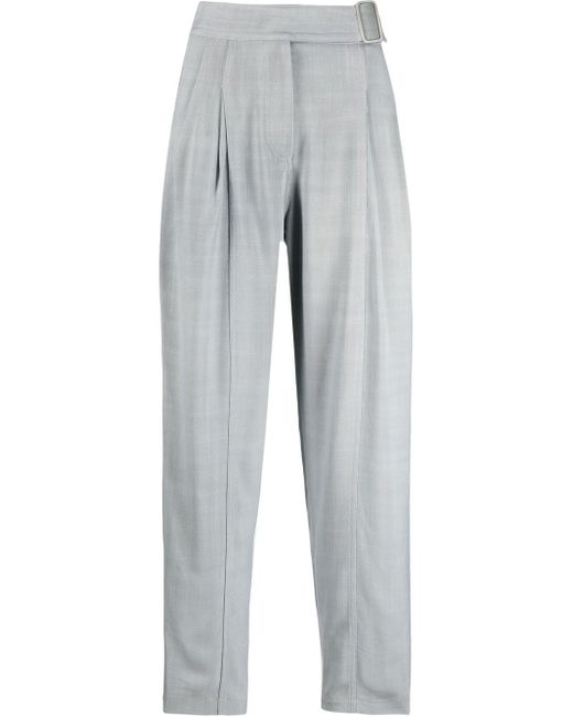 Iro belted tapered trousers