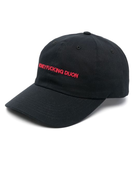 Honey Fucking Dijon embroidered logo baseball cap