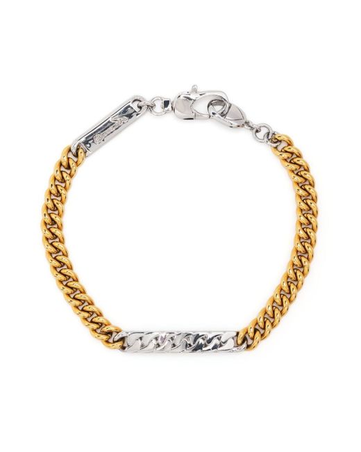 Capsule Eleven two-tone chain-link bracelet