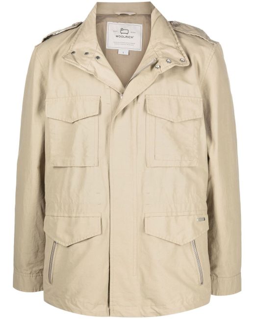 Woolrich multi-pocket military jacket