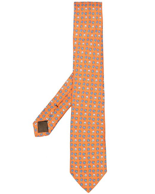 Church's patterned silk tie