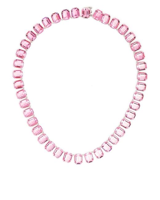 Swarovski crystal-embellished choker necklace