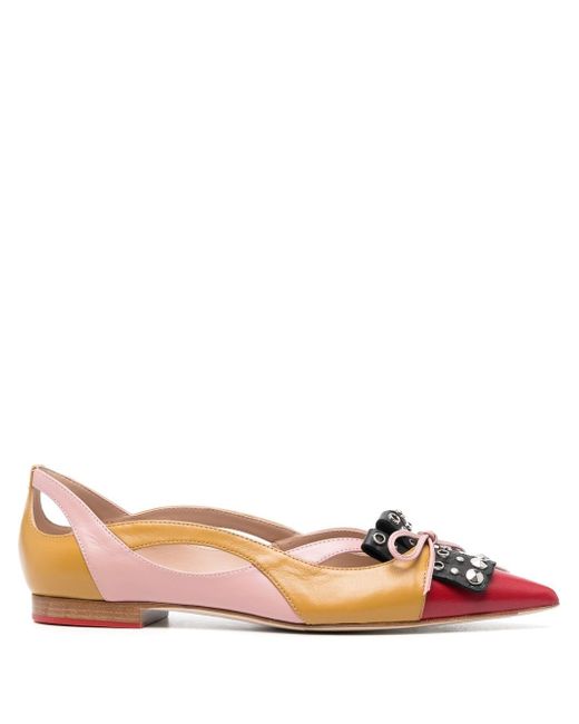 Scarosso Candy leather pumps