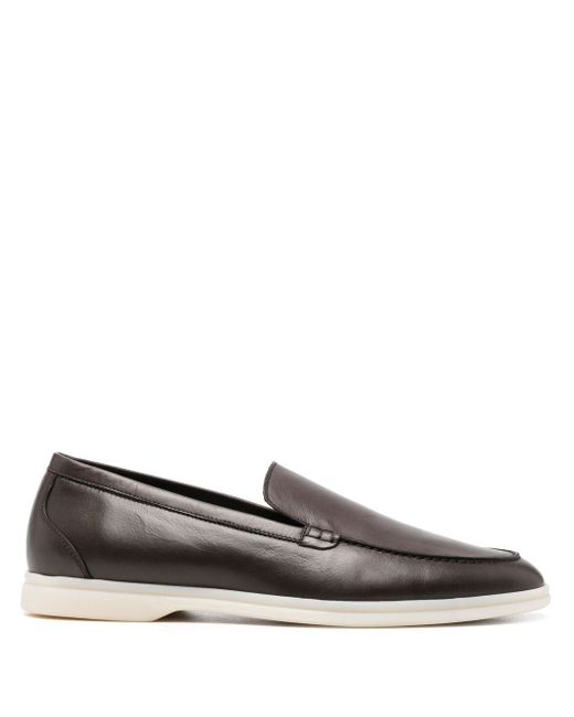 Scarosso Ludovico leather loafers