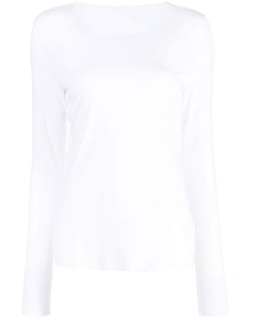 Wolford crew neck long-sleeved jumper