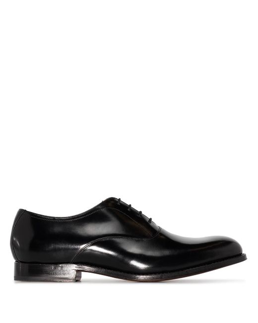Grenson Alwin leather oxford shoes