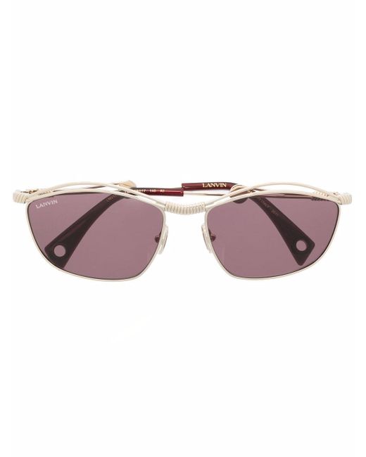 Lanvin square tinted sunglasses