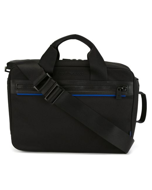 Emporio Armani laptop briefcase