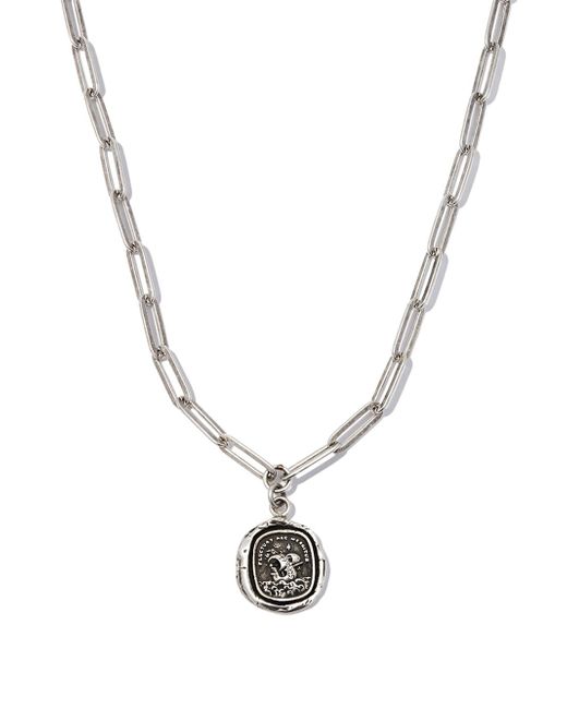 Pyrrha sterling Strength and Resilience charm necklace