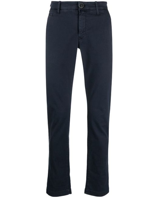 Jacob Cohёn low-rise straight-leg trousers