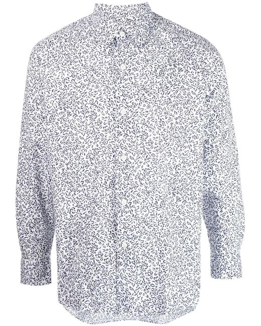 Agnès B. Andy floral-print shirt
