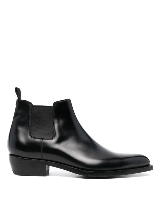 Lidfort pointed-toe leather Chelsea boots