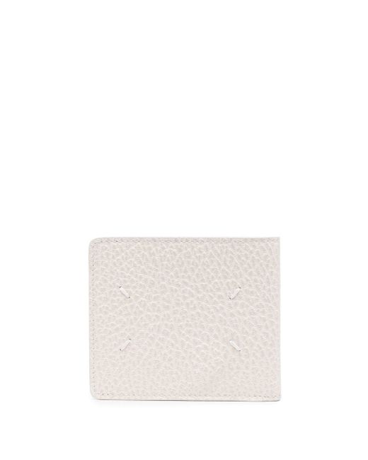 Maison Margiela stitch-detail leather wallet