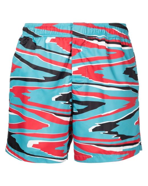 Missoni camouflage print swim shorts