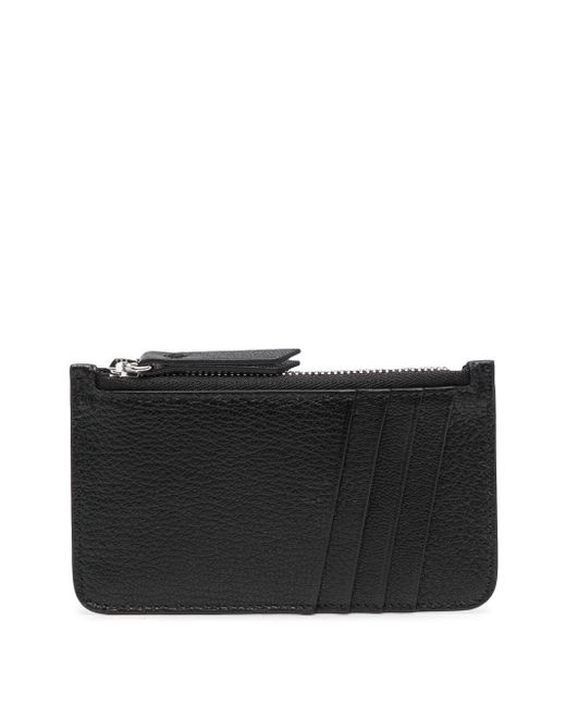 Maison Margiela leather zip-up wallet