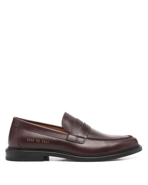 Common Projects leather penny loafers