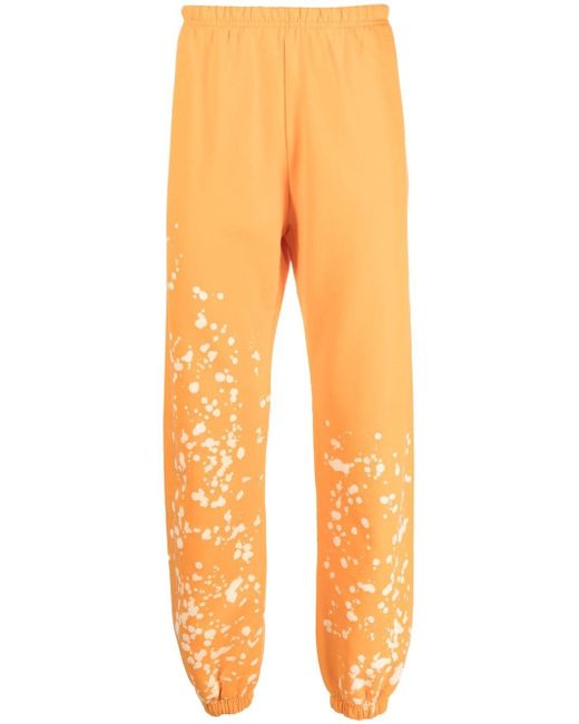Liberal Youth Ministry bleached-effect track pants