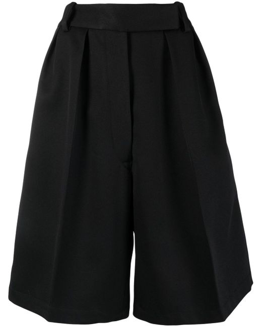 Raf Simons A-line tailored shorts