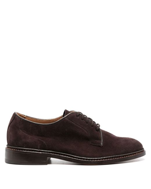 Tricker'S almond-toe lace-up oxford shoes