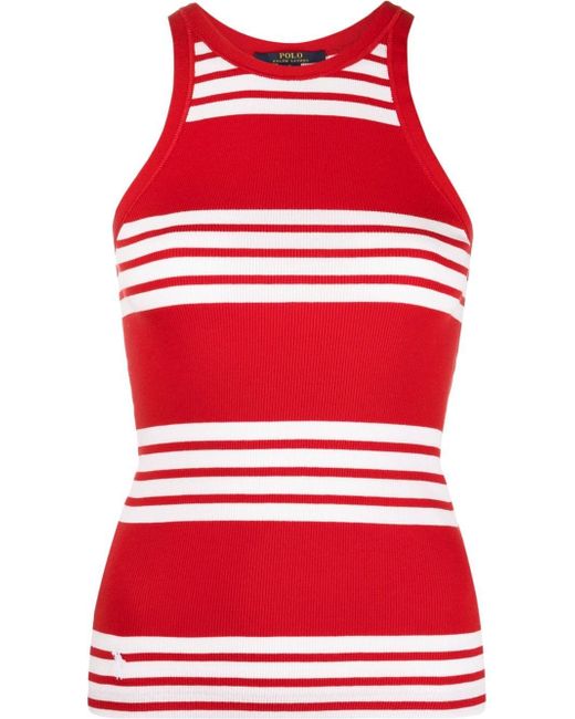 Polo Ralph Lauren striped knitted tank top