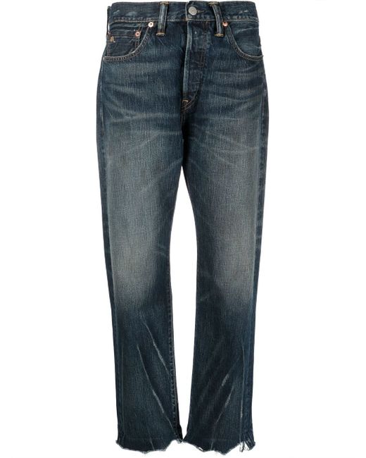Ralph Lauren Rrl cropped straight-leg jeans