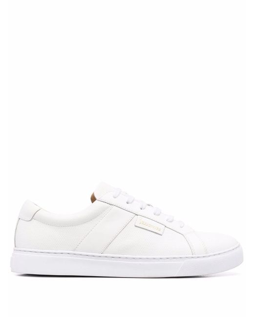 Billionaire leather low-top sneakers