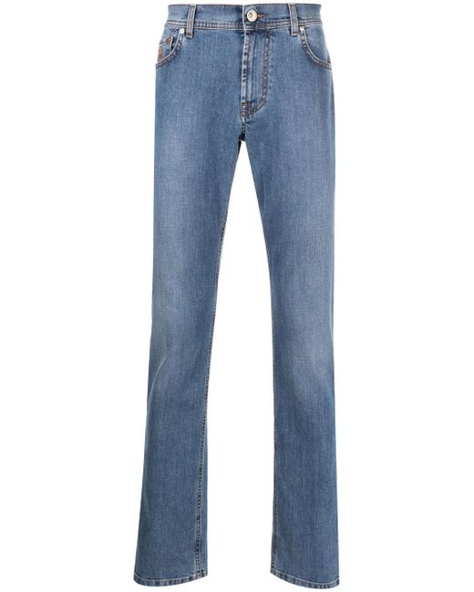 Corneliani slim-cut denim jeans