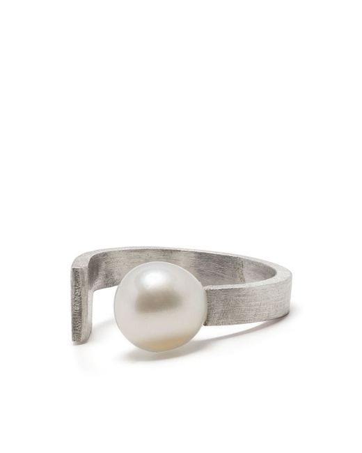 Hsu Jewellery pearl-detail ear-cuff