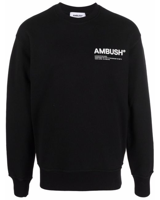 Ambush logo-print cotton sweatshirt