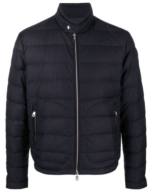 Moncler quilted zip-up jacket