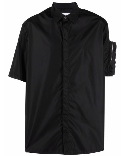 Ambush short-sleeved zip-pocket shirt