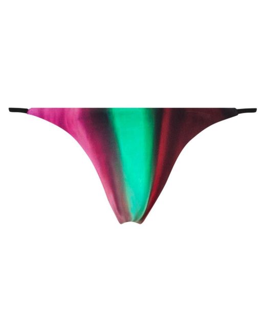 Louisa Ballou Odyssey-print triangle bikini