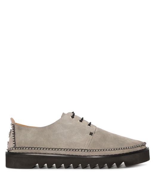 Toga ridged-sole lace-up shoes