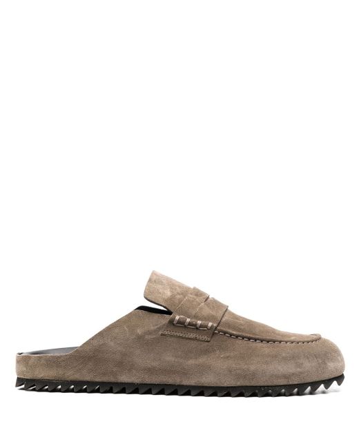 Officine Creative Phobia slip-on suede loafers