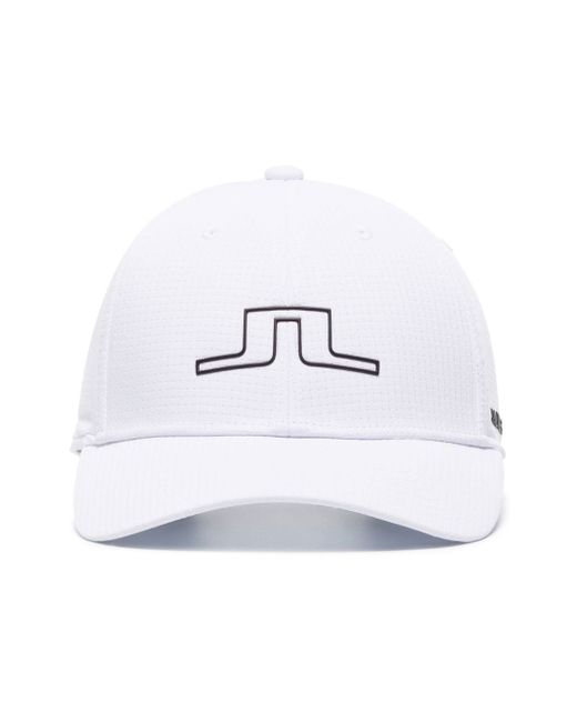 J. Lindeberg logo-print golf cap