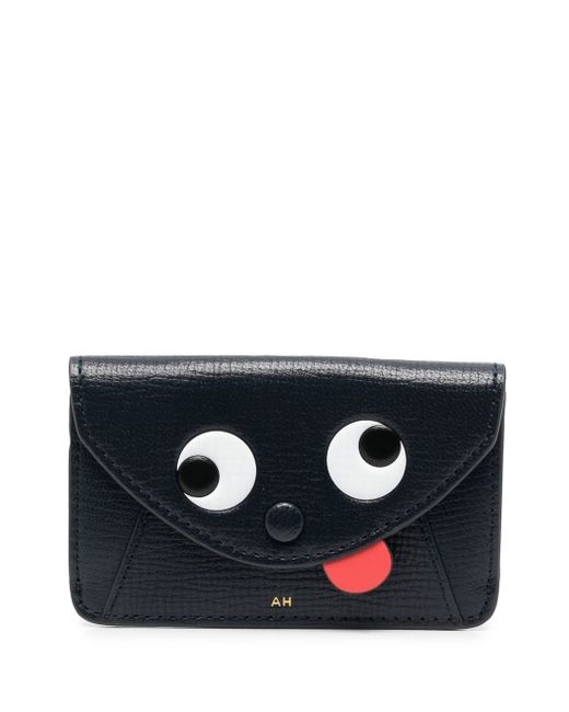 Anya Hindmarch graphic-print leather purse