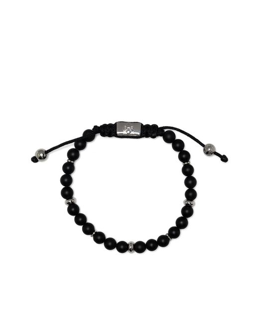 Nialaya Jewelry onyx-bead drawstring bracelet