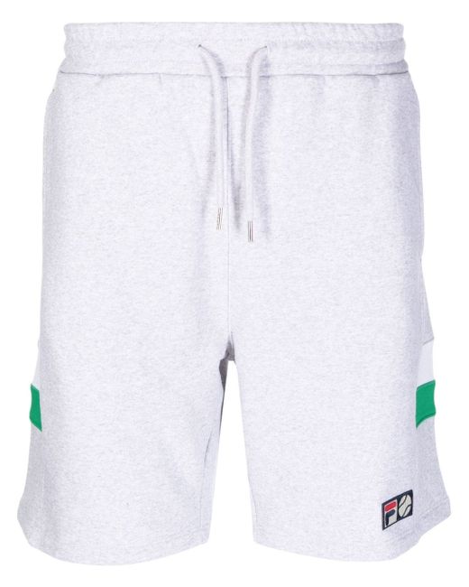 Fila patch-detail cotton shorts